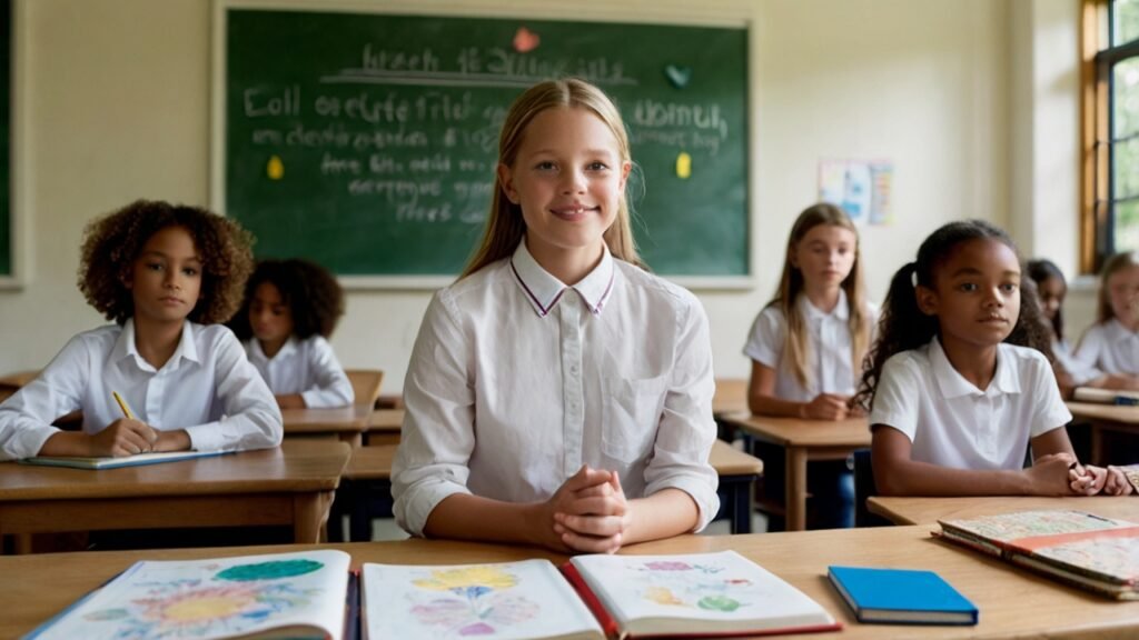 An educator promoting mindfulness in a classroom by. Focus on educators’ role in promoting mindfulness.